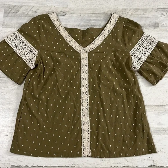 Maeve by Anthropologie Venezia Textured Top Size Small - Picture 8 of 13